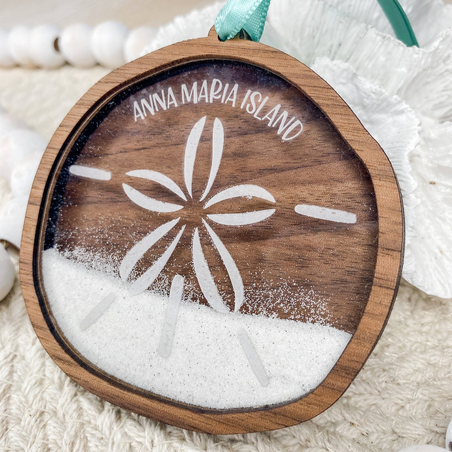 Sand Keepsake Ornament - Sand Dollar