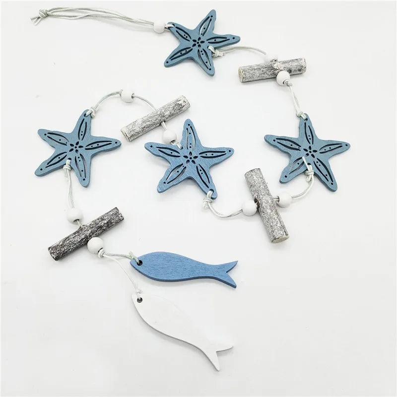 Nautical Fishing Net Wall Decor