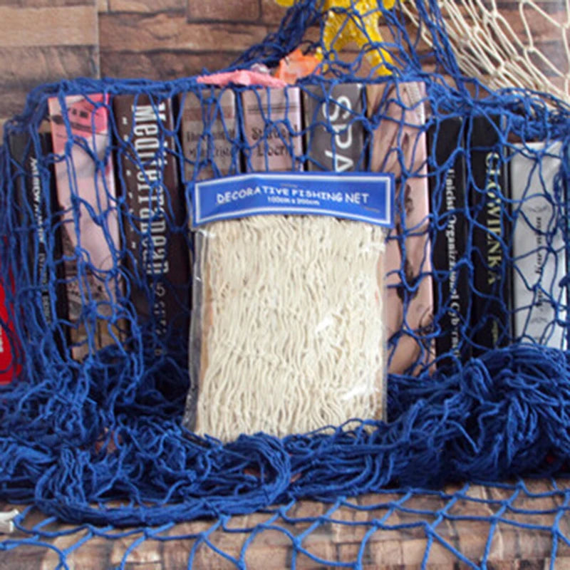 Boho Mediterranean Hanging Rope Net