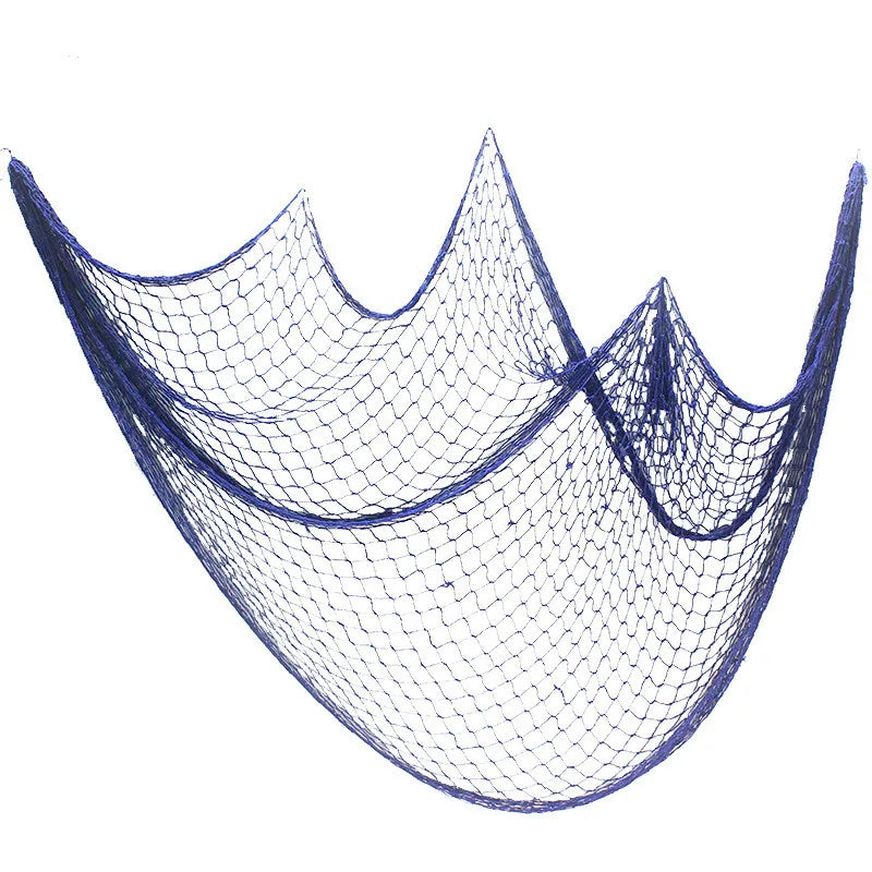Nautical Fishing Net Wall Decor