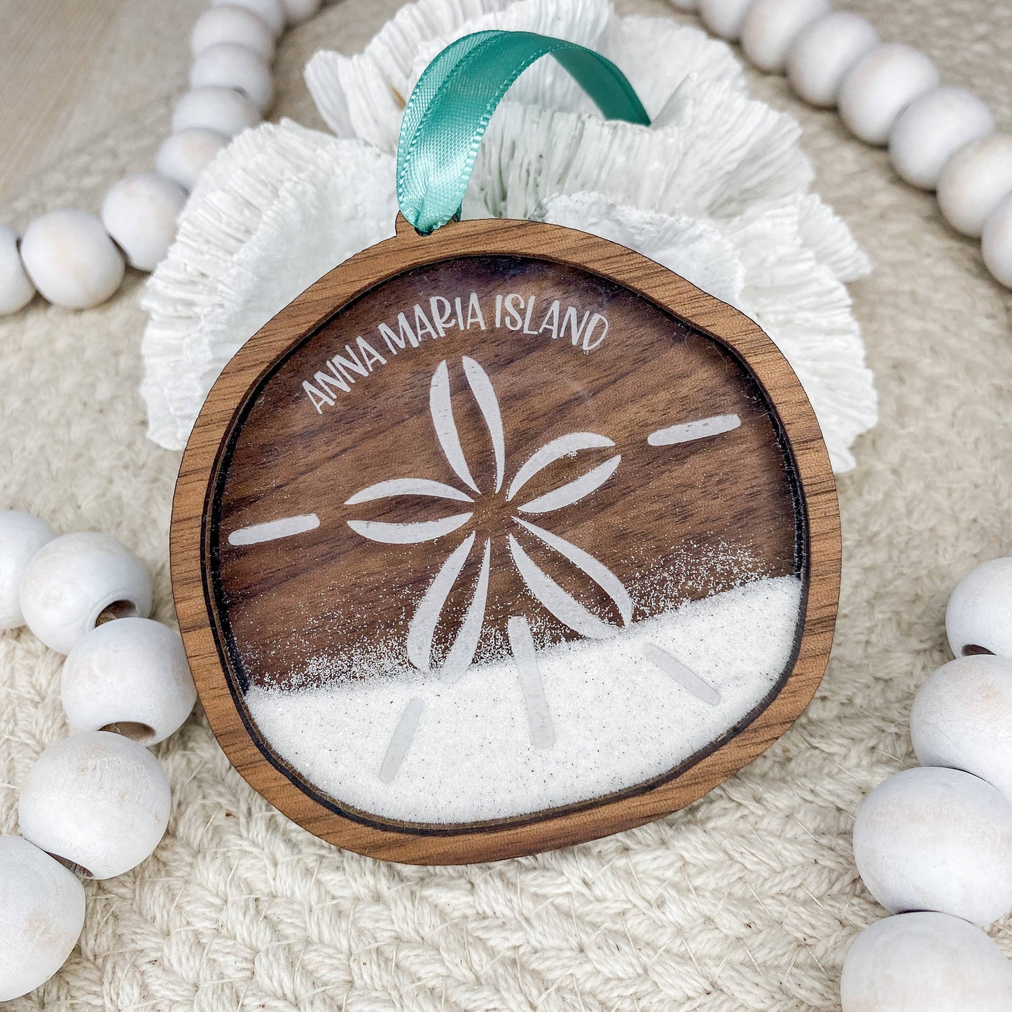 Sand Keepsake Ornament - Sand Dollar