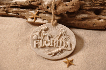 Florida Memories Sand Ornament