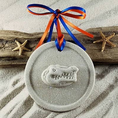 University of Florida Gator Sand Ornament
