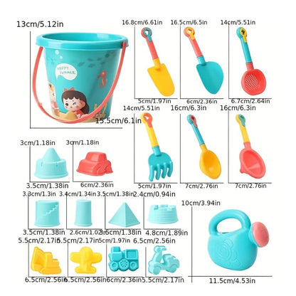 18-Piece Beach Sand Toy Set