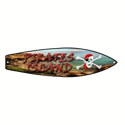 Beach Tiki Bar Surfboard