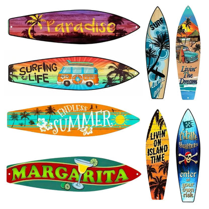 Beach Tiki Bar Surfboard