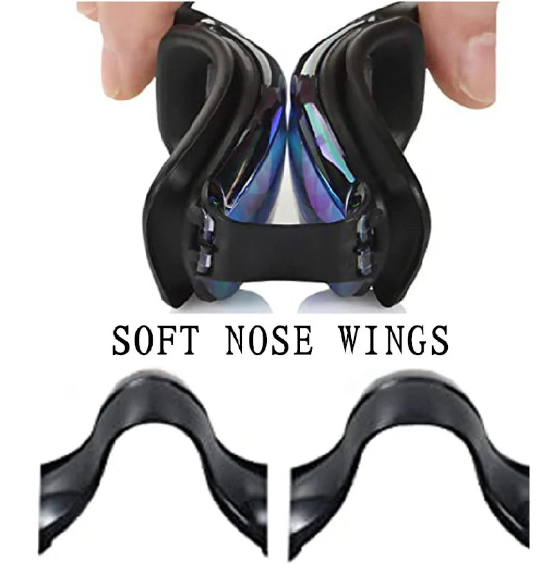 Anti-Fog Swim Goggles with Earplugs