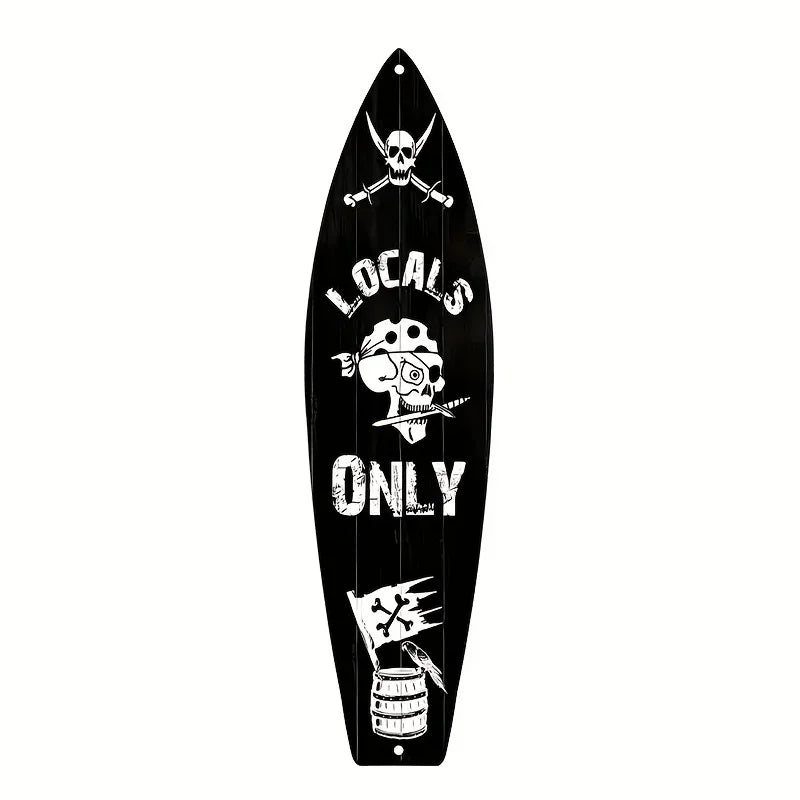 Beach Tiki Bar Surfboard