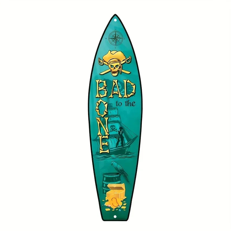 Beach Tiki Bar Surfboard