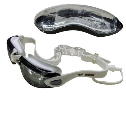 Anti-Fog Swim Goggles with Earplugs