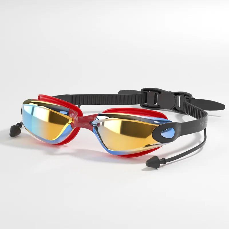 Anti-Fog Swim Goggles with Earplugs