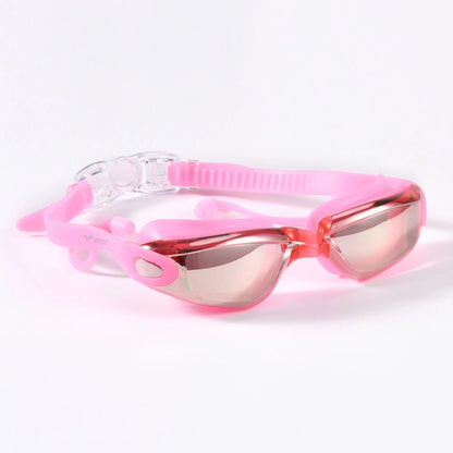 Anti-Fog Swim Goggles with Earplugs