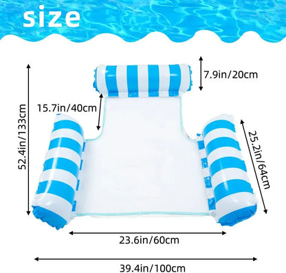 Inflatable Water Hammock Recliner