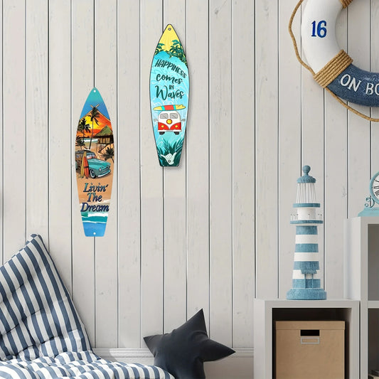 Beach Tiki Bar Surfboard