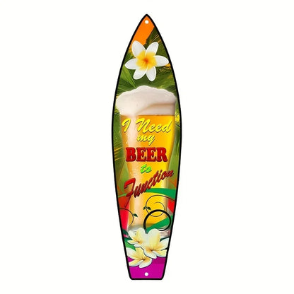 Beach Tiki Bar Surfboard