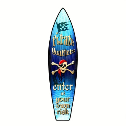 Beach Tiki Bar Surfboard