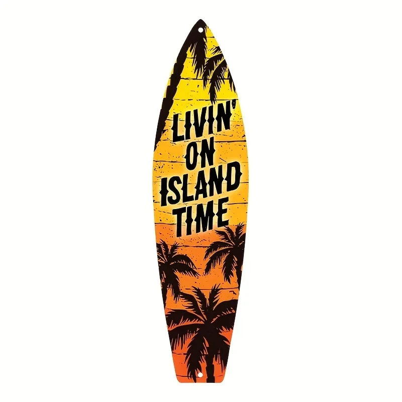 Beach Tiki Bar Surfboard