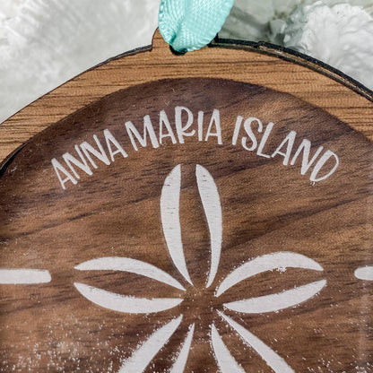 Sand Keepsake Ornament - Sand Dollar